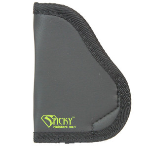 Sticky Holsters  MD-2 Black/Green Latex Free Rubber Fits S&W Shield Ambidextrous Sticky Holsters  MD-2 Black/Green Latex Free Rubber Fits S&W Shield Ambidextrous