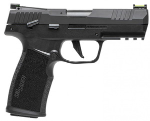 Sig Sauer P322 Compact 22 LR 20+1 4" Black Steel Threaded Barrel, Black Hard Coat Anodized Optic Ready/Serrated Slide, Black SS/Polymer Frame w/Picatinny Rail & Black Polymer Grips Sig Sauer P322 Compact 22 LR 20+1 4" Black Steel Threaded Barrel, Black Hard Coat Anodized Optic Ready/Serrated Slide, Black SS/Polymer Frame w/Picatinny Rail & Black Polymer Grips