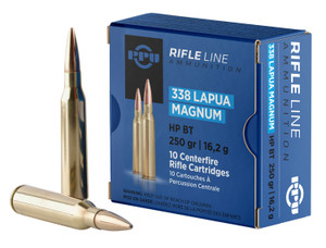 338 Lapua Mag 250 gr Hollow Point Boat Tail (HPBT) 10 Bx/ 20 Cs 338 Lapua Mag 250 gr Hollow Point Boat Tail (HPBT) 10 Bx/ 20 Cs