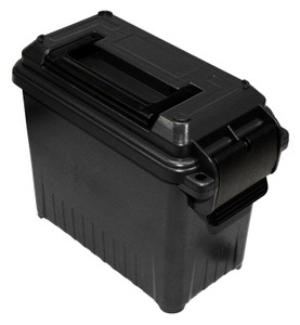 MTM Case-Gard Ammo Can Mini Multi-Caliber Black Polypropylene MTM Case-Gard Ammo Can Mini Multi-Caliber Black Polypropylene