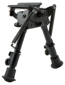 Harris BR S Bipod with Swivels Aluminum/Steel Black Anodized 6-9" Harris BR S Bipod with Swivels Aluminum/Steel Black Anodized 6-9"