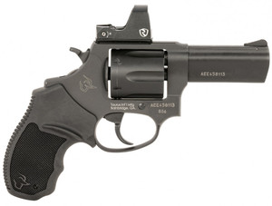 Taurus 2856P31R 856 T.O.R.O. 38 Special 6 Shot 3", Black Stainless Steel, Optic Ready Frame, Rubber Grip, Riton Red Dot