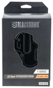 Blackhawk 410700BKR T-Series L2C Black Matte Polymer OWB Glock 17,22,31,34,35,41,47 Right Hand Blackhawk 410700BKR T-Series L2C Black Matte Polymer OWB Glock 17,22,31,34,35,41,47 Right Hand