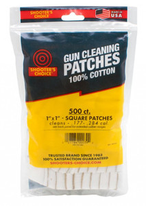 Otis 1" Square Cleaning Patches - 500 Count