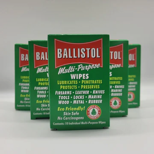 Ballistol 10 ct Box Multi-Purpose Wipes