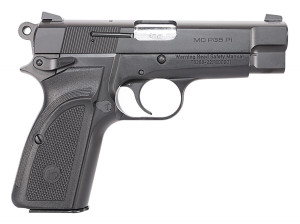 EAA GIRSAN MCP 35 PI 9mm Luger 15+1 3.88" Stainless Steel Barrel, Matte Black Serrated Slide, Matte Black Steel Frame w/Beavertail, Black Checkered Polymer Grips, Ambidextrous EAA GIRSAN MCP 35 PI 9mm Luger 15+1 3.88" Stainless Steel Barrel, Matte Black Serrated Slide, Matte Black Steel Frame w/Beavertail, Black Checkered Polymer Grips, Ambidextrous