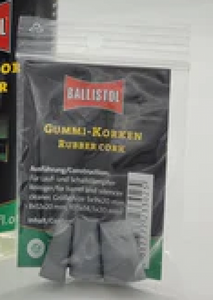 Ballistol Gummi-Korken Rubber Cork Set (3 pack)