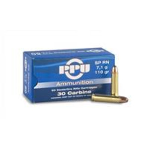 PPU .30 Carbine SP 110gr 50 Rounds PPU .30 Carbine SP 110gr 50 Rounds