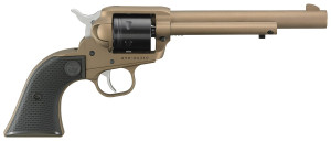 Ruger Wrangler 22 LR 6 Shot 6.50" Burnt Bronze Cerakote Barrel & Frame Black Cerakote Cylinder Black Checkered Grips Ruger Wrangler 22 LR 6 Shot 6.50" Burnt Bronze Cerakote Barrel & Frame Black Cerakote Cylinder Black Checkered Grips