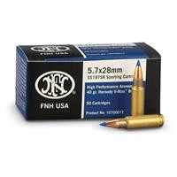 FNH USA, 5.7x28mm, V-Max, 40 Grain, 50 Rounds