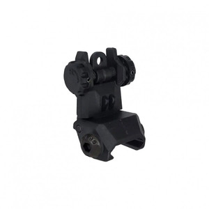 XTS POLYMER REAR FLIP-UP SIGHT Black
