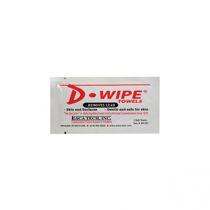 ESCA Tech D Wipe Towel Lead Cleaning Wipe Individual Pack ESCA Tech D Wipe Towel Lead Cleaning Wipe Individual Pack