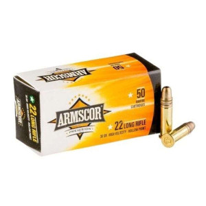 ARMSCOR 22LR 36GR HV HP 50RDS ARMSCOR 22LR 36GR HV HP 50RDS