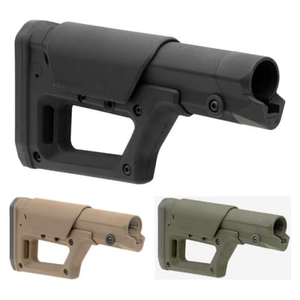 Magpul Lite Precision Stock Black Polymer/Metal Adjustable w/Rubber Buttplate