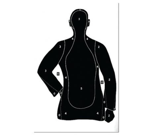 ACTION TARGET QUALIFICATION SILHOUETTE 116029