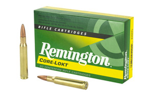 Remington 27828 R30065 30-06 Springfield 180GR Core-Lokt SP 20 Rounds Remington 27828 R30065 30-06 Springfield 180GR Core-Lokt SP 20 Rounds