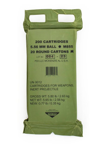 FDI M855 5.56 FMJ 62 GR Green Tip 200Rd Battle Pack