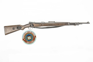 German K98 M937B 8mm Mauser with Portuguese Crest German K98 M937B 8mm Mauser with Portuguese Crest
