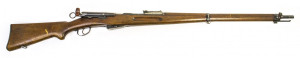 Swiss 1896/11 7.5x55mm Straight Pull Rifle 30.75" Barrel - Good Surplus Condition - C&R Eligible Swiss 1896/11 7.5x55mm Straight Pull Rifle 30.75" Barrel - Good Surplus Condition - C&R Eligible