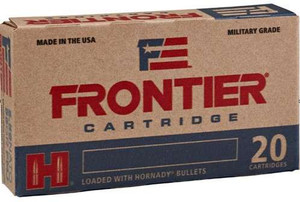 Frontier Cartridge FR100 Rifle 223 Rem 55 gr Full Metal Jacket (FMJ) 20 Rounds Frontier Cartridge FR100 Rifle 223 Rem 55 gr Full Metal Jacket (FMJ) 20 Rounds