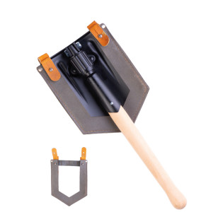 East German Repro Folding Shovel with Cover East German Repro Folding Shovel with Cover