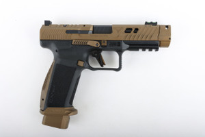 Canik TTI Combat — 9mm Luger — Burnt Bronze/Black