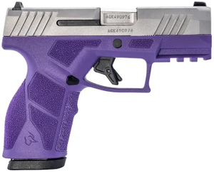 Taurus GX2 Dark Purple/Stainless 9mm Compact Pistol with 3.38" Barrel & Two 13rd Magazines