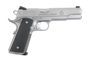 Used Very Good Springfield Armory TRP 1911 .45 ACP 5" Stainless Pistol with Bag & Two Magazines