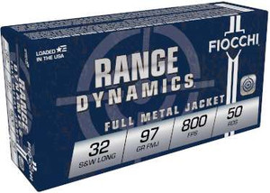 Fiocchi Shooting Dynamics .32S&W - 97 Grain - 50 Round Box Fiocchi Shooting Dynamics .32S&W - 97 Grain - 50 Round Box