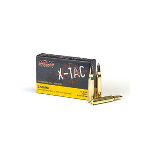 PMC X-TAC 5.56 NATO Ammunition 20 Rounds 55 Grain FMJ PMC X-TAC 5.56 NATO Ammunition 20 Rounds 55 Grain FMJ