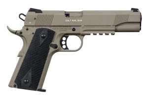 Walther Arms 1911 Colt Government A1 22 LR 5" 12+1 Flat Dark Earth Flat Dark Earth Steel Slide Black Polymer Grip Walther Arms 1911 Colt Government A1 22 LR 5" 12+1 Flat Dark Earth Flat Dark Earth Steel Slide Black Polymer Grip