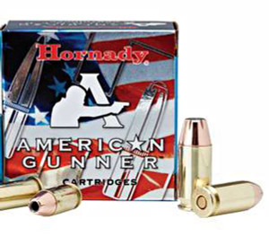 Hornady 90244 American Gunner 9mm Luger 115 gr 1155 fps Hornady XTP Hollow Point Hornady 90244 American Gunner 9mm Luger 115 gr 1155 fps Hornady XTP Hollow Point
