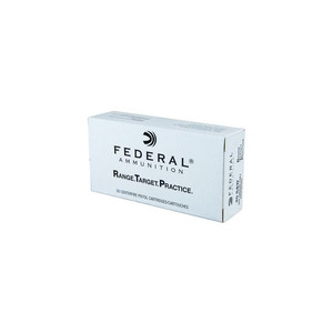 Federal Range and Target 40 S&W 180gr FMJ 50rds Federal Range and Target 40 S&W 180gr FMJ 50rds