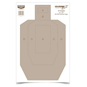 Birchwood Casey Paper Targets Eze-Scorer Ipsc Practice Target - BC-37018. Birchwood Casey Paper Targets Eze-Scorer Ipsc Practice Target - BC-37018.