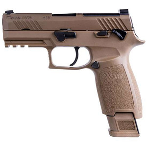 Sig Sauer 320CA9M18MS P320 M18 9mm Luger 3.90" 17+1 21+1 Coyote PVD Coyote Polymer Grip. Sig Sauer 320CA9M18MS P320 M18 9mm Luger 3.90" 17+1 21+1 Coyote PVD Coyote Polymer Grip.