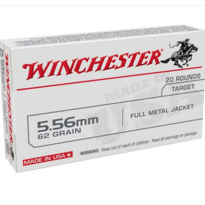 Winchester USA5562 5.56 62gr FMJ Winchester USA5562 5.56 62gr FMJ