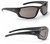 Walker's Ballistic Eyewear IKON Vector Adult Smoke Gray Lens Matte Black Frame