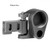 Double Star ACE AR-15 Folding Stock Mechanism Interface  Fits Modular Receiver Blocks Without BOSS Aluminum Black
