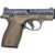 Smith & Wesson Bodyguard 2.0 Thumb Safety Midnight Bronze .380 ACP Micro Pistol 10+1/12+1 2.75" Barrel