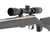 CZ 452 Stainless .22 LR Bolt-Action Rifle with Synthetic Stock & Vortex Crossfire 2-7x32 Scope—Very Good, No Box
