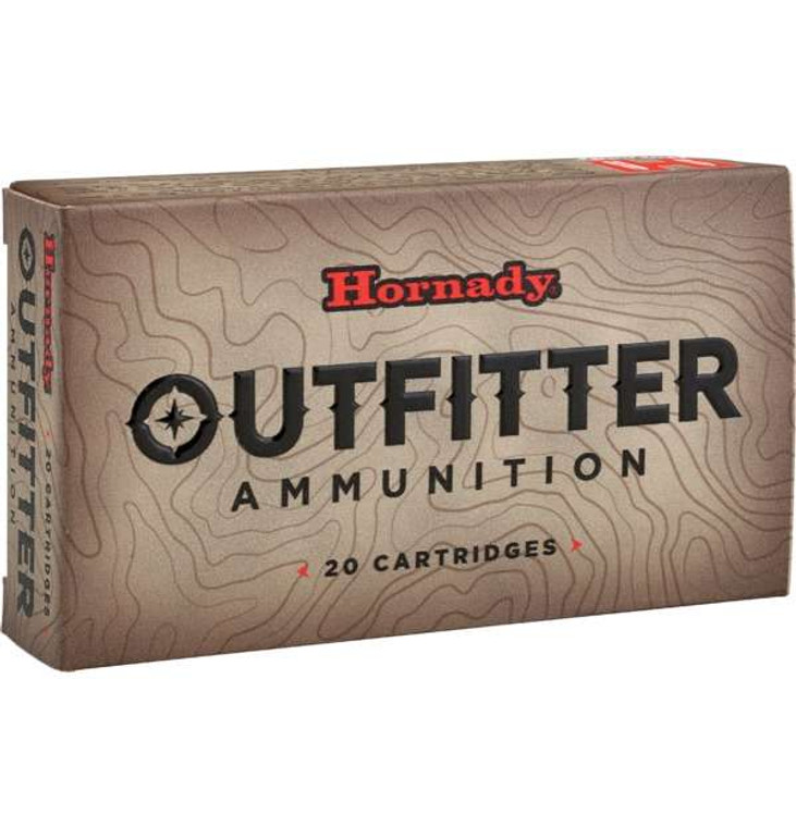 Hornady Outfitter 270 Win 130 gr 3000 fps Copper Alloy eXpanding (CX) 20 Bx/10 Cs