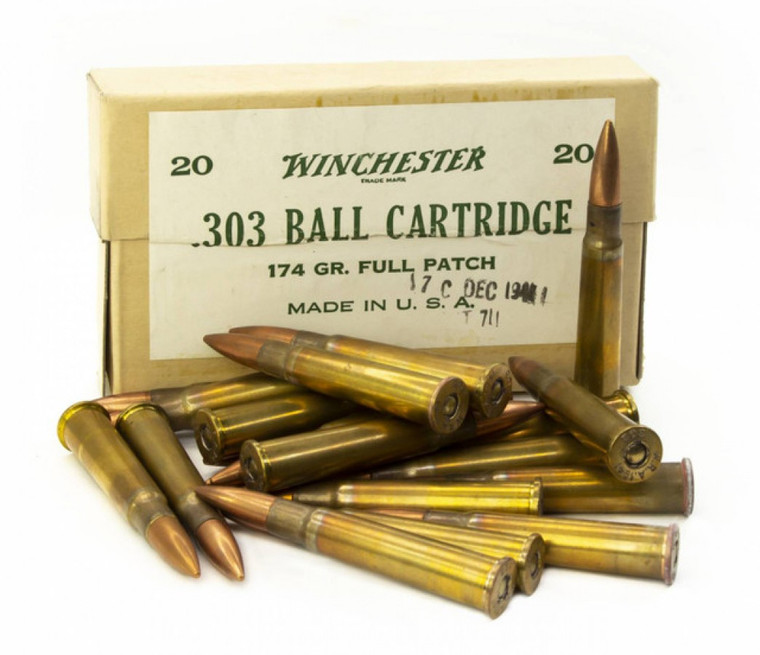 Winchester.303 British  174 Gr FMJ 20Rds