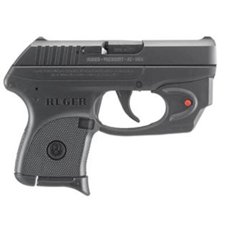 Ruger LCP 380ACP 2.75" 6+1 Black Vridian Red Laser