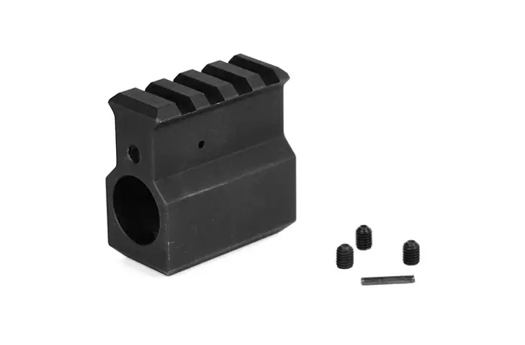 LBE UNLIMITED RAILED GAS BLOCK .750