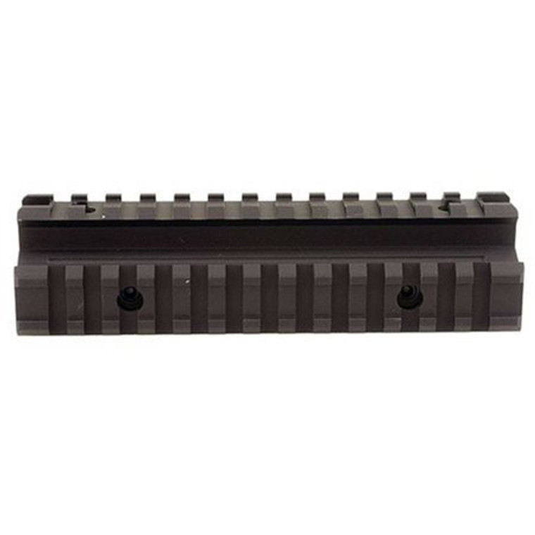 Weaver 48323 Flat TopMounting Tri-Rail for AR-15 Weaver Style, Matte Black