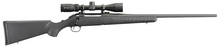 Ruger American 308 Win,7.62 NATO 4+1 22" Vortex Crossfire II 3-9x40mm Matte Black Right Hand