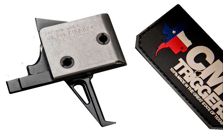 CMC Triggers 91503 Single Stage Flat Trigger AR-15 3-3.5lb
