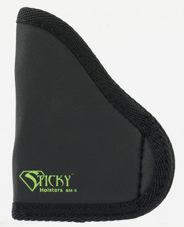 Sticky Holsters MD-4 Black/Green Latex Free Rubber Fits Glock 26/27 Ambidextrous