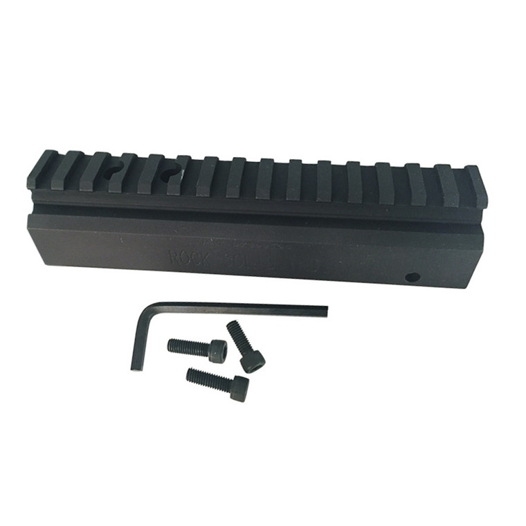 Mosin Nagant Round Receiver Scope Mount with 6" Picatinny Rail