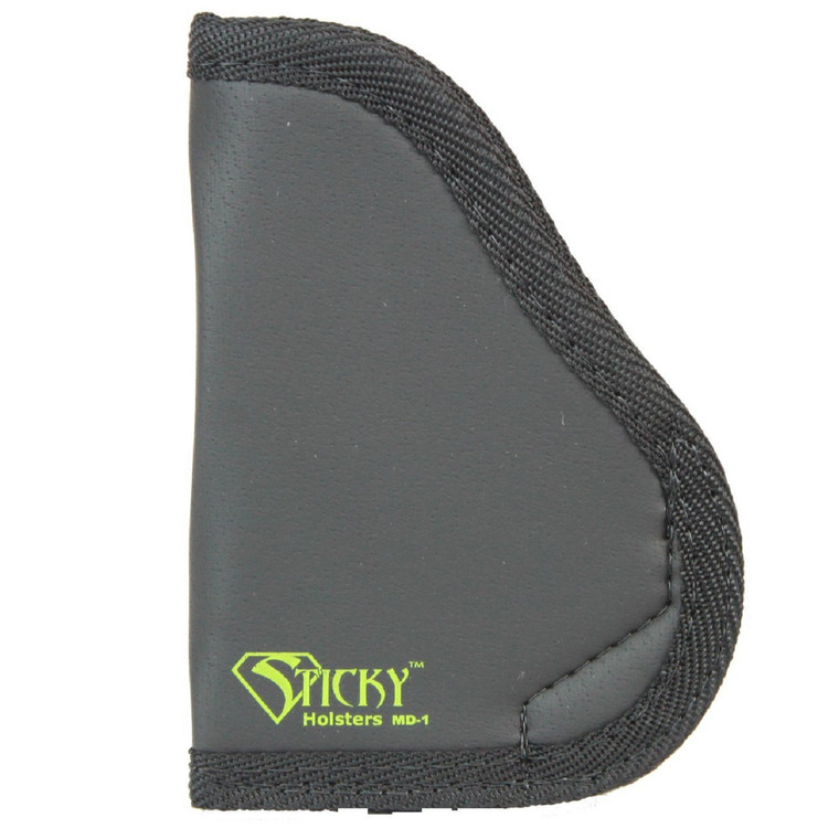 Sticky Holsters  MD-2 Black/Green Latex Free Rubber Fits S&W Shield Ambidextrous